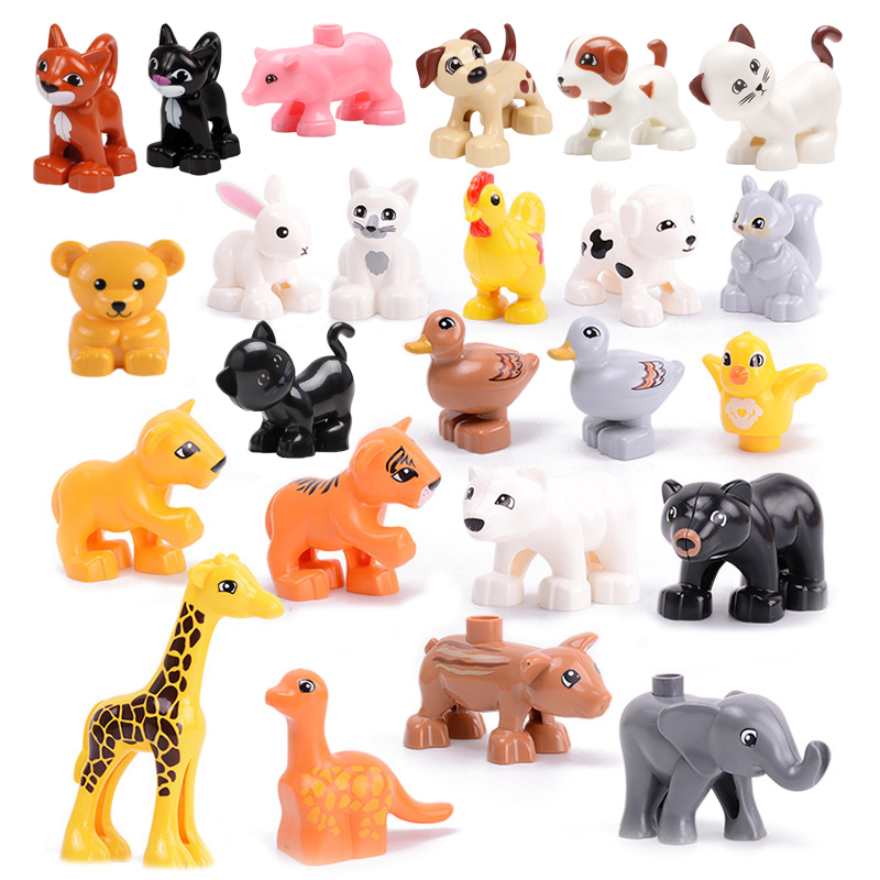 Tech House Accessories - Big Size Building Blocks Cat Dog