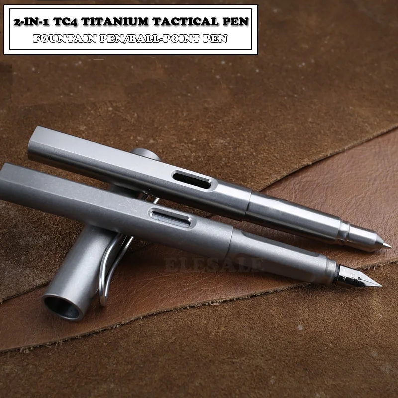 High Tech Office Accessories - 2-In-1 Fountain Ink Pen High Quality