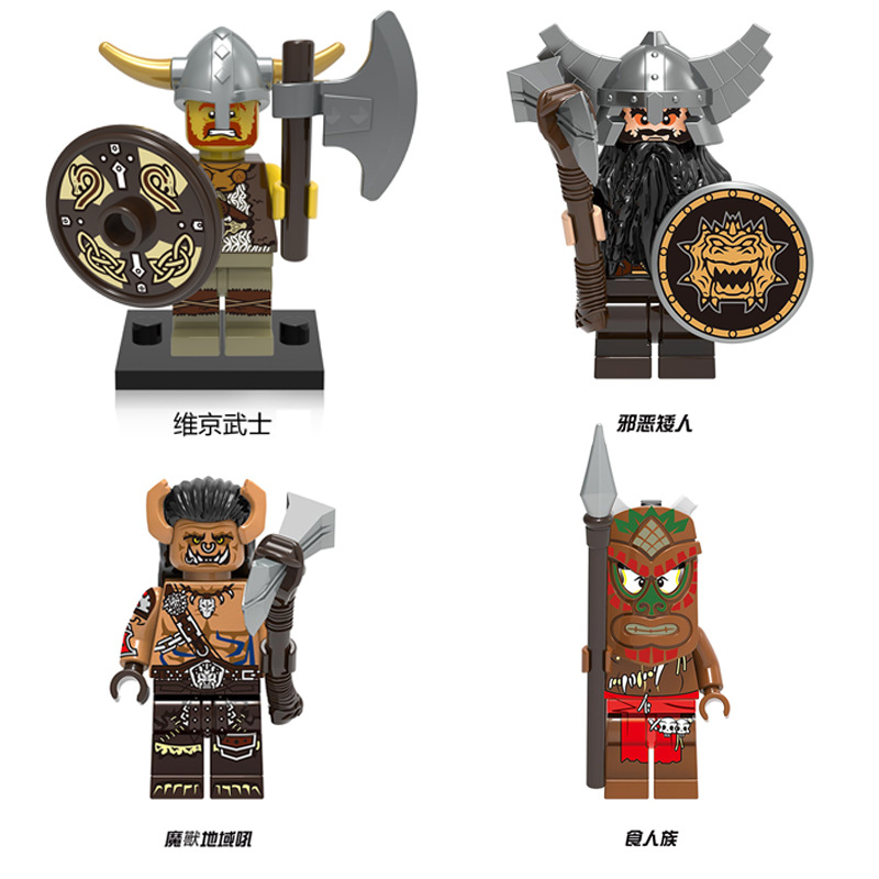 Tech House Accessories - MOC Medieval Castle Knights Series Building