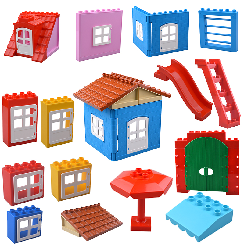 Tech House Accessories - Big building blocks house accessory parts