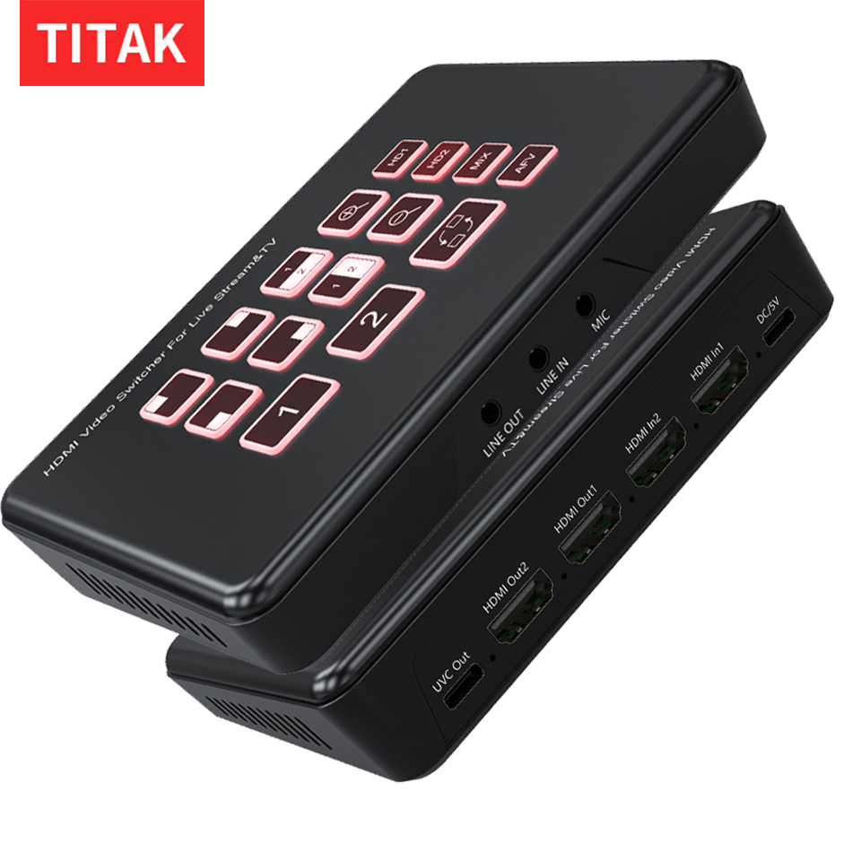 Usb C To Hdmi - 2-Way HDMI Live Streaming Video Mixer