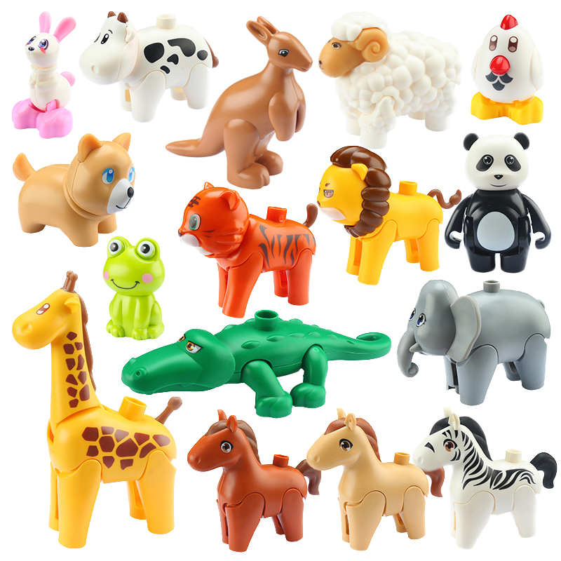 Tech House Accessories - Zoo Big Particle Building Blocks Movable