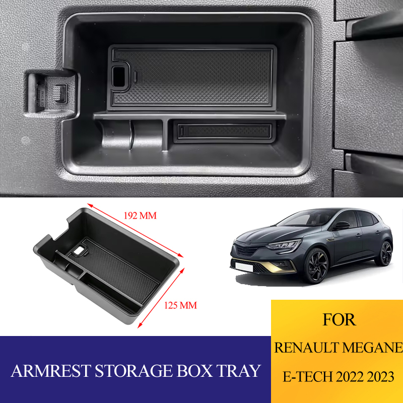 Tech Accessories Storage - ABS Car Armrest Storage Box Tray