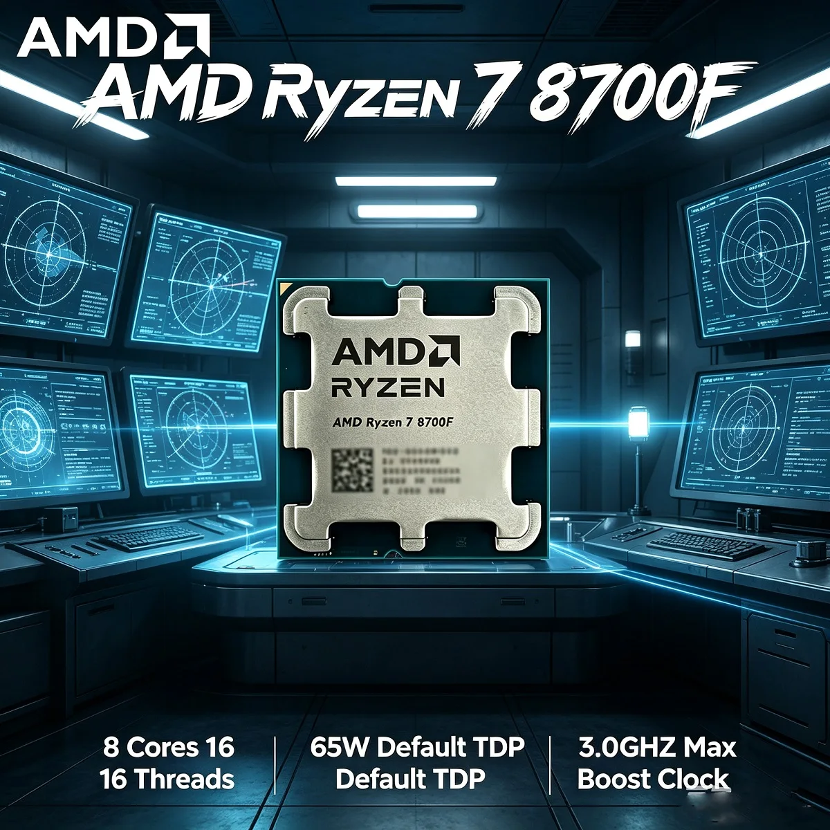 AMD R7 8700F Ryzen 7 8700F CPU - огляд і ціна Amd Cpu Ryzen 7