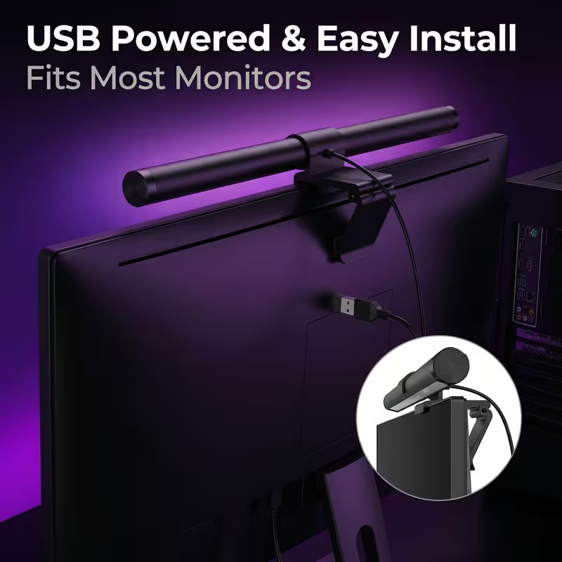 LED Monitor Light Bar With Rem - огляд і ціна Monitor Light Bar