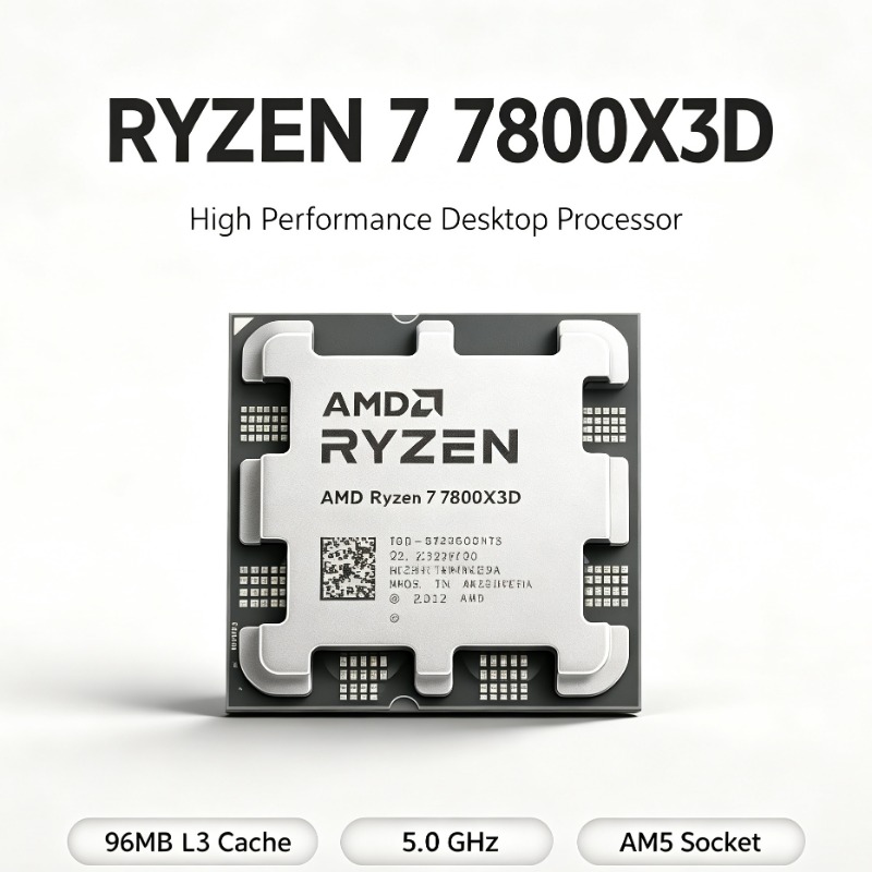 Ryzen 7 7800X3D Gaming CPU 8‑C - огляд і ціна Amd Cpu Ryzen 7