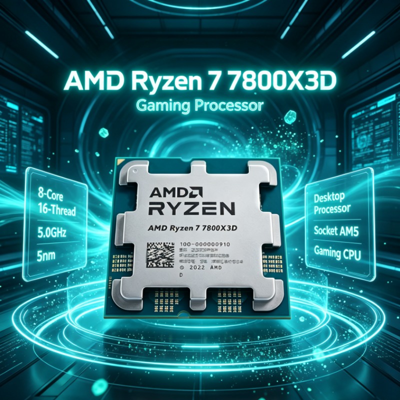 AMD Ryzen 7 R7 7800X3D CPU 96M - огляд і ціна Amd Cpu Ryzen 7