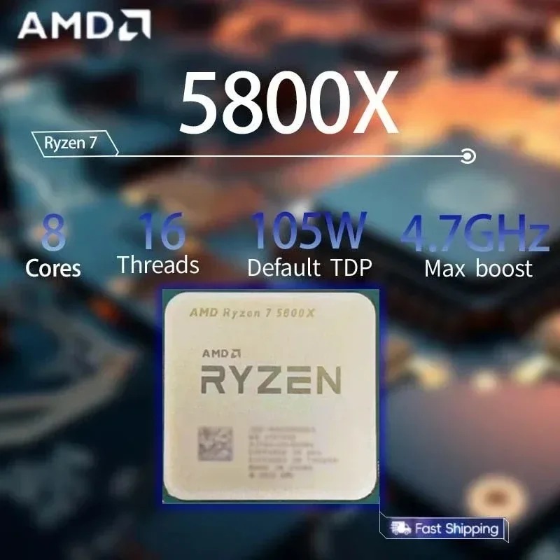 AMD Ryzen 7 5800X 7nm Gaming E - огляд і ціна Amd Cpu Ryzen 7
