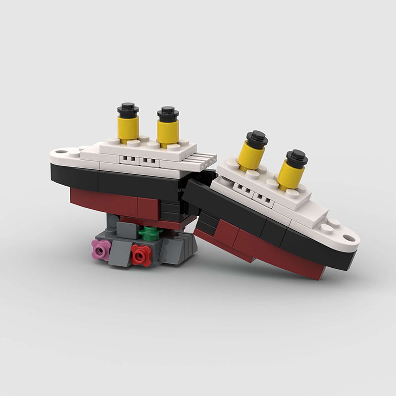 Mini RMS Titanic Sank Ship Mod - огляд і ціна Tech Diving Accessories
