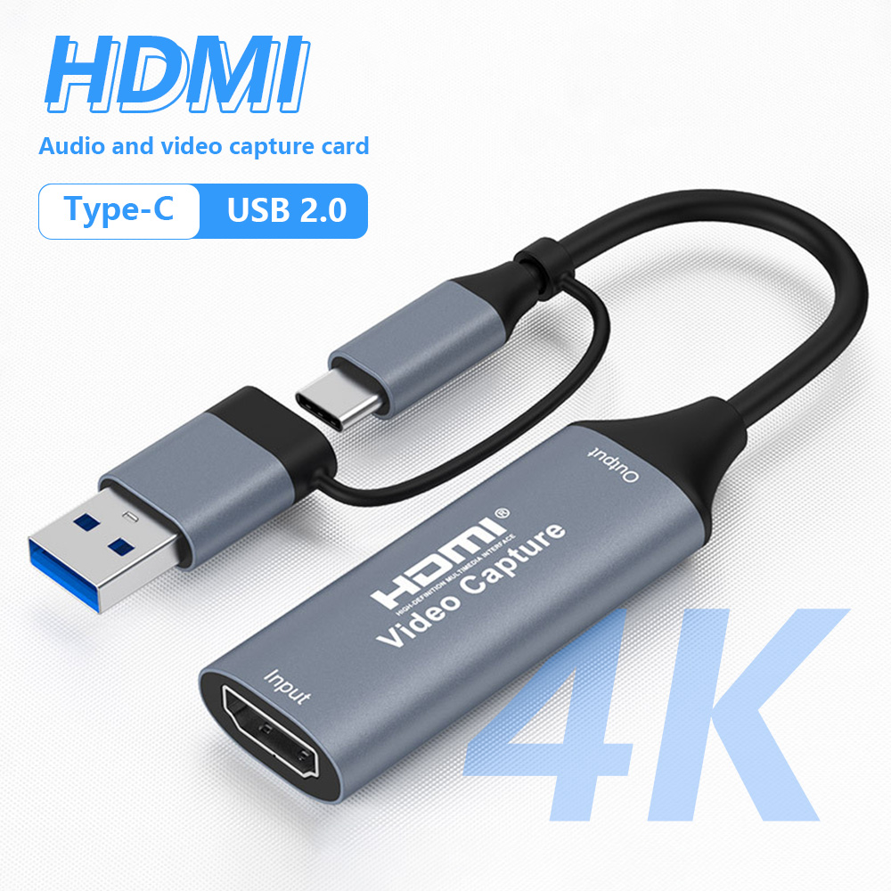 4K 2 in 1 USB 2.0 Video Captur - огляд і ціна Usb C To Hdmi