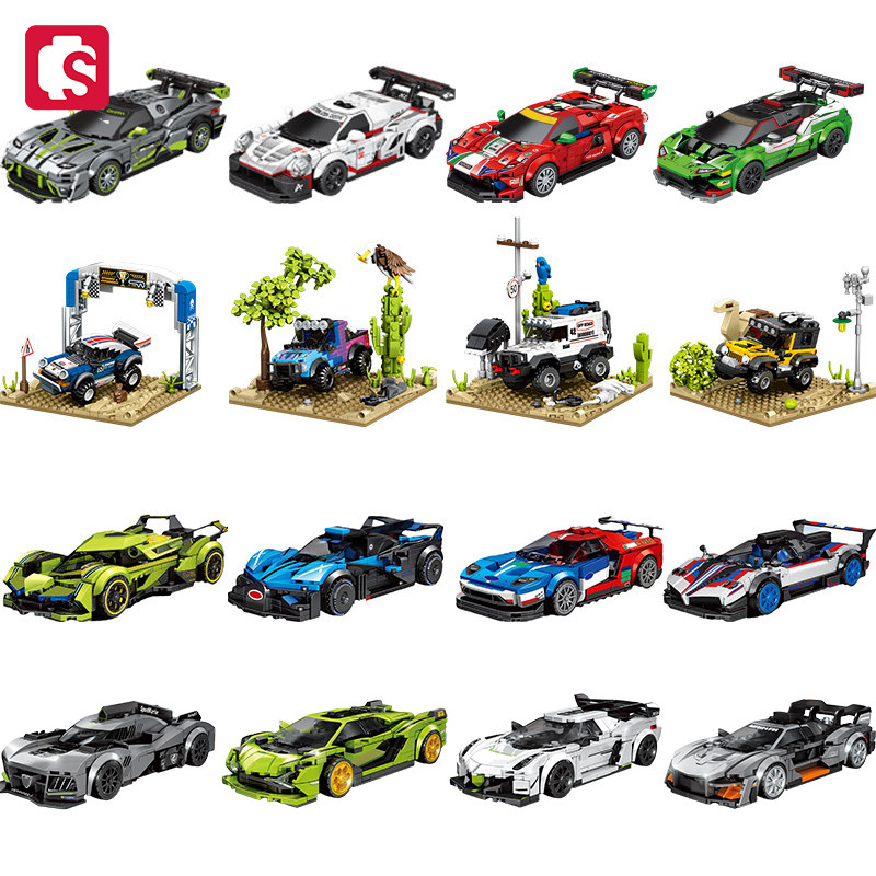 SEMBO Sports Car Building Bloc - огляд і ціна Tech Diving Accessories