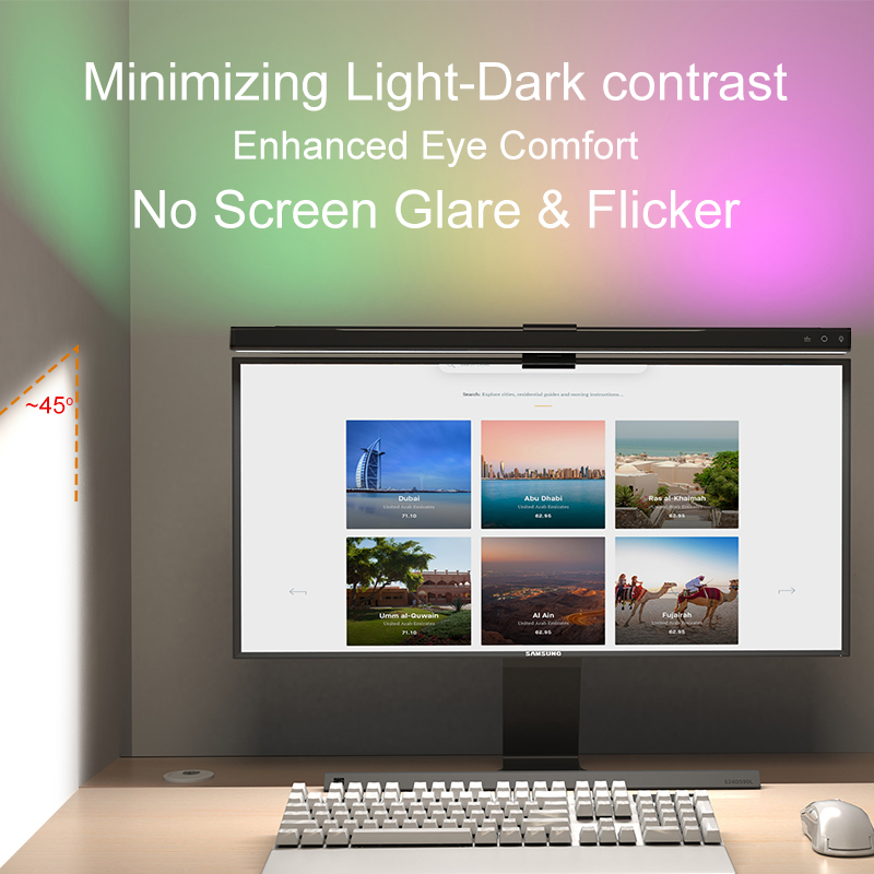 RGB Light 60/80cm Game Atmosph - огляд і ціна Monitor Light Bar