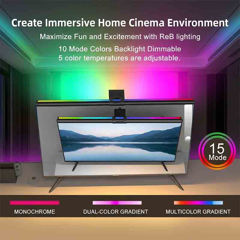 RGB Light 60/80cm Game Atmosph - огляд і ціна Monitor Light Bar