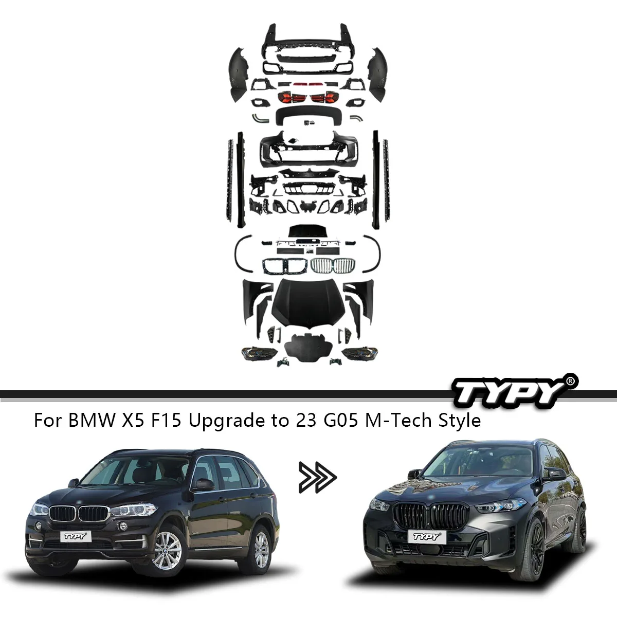 New Design Body Kit For BMW X5 - огляд і ціна Tech Accessories Designer