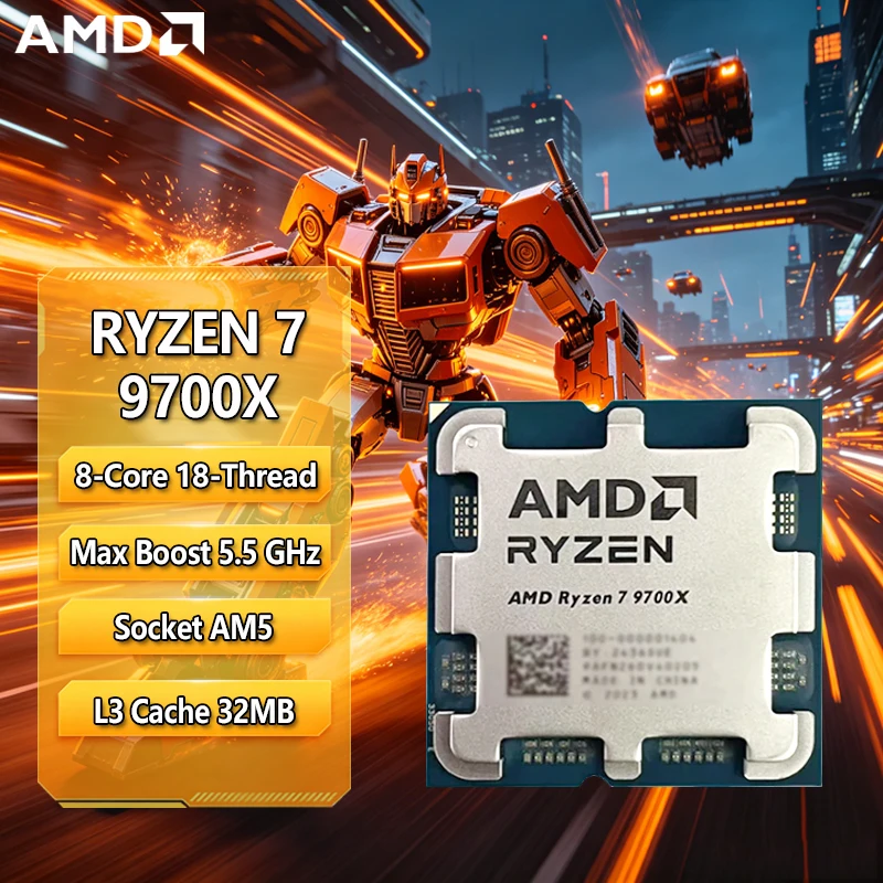 AMD Ryzen 7 9700X AMD R7 9700X - огляд і ціна Amd Cpu Ryzen 7