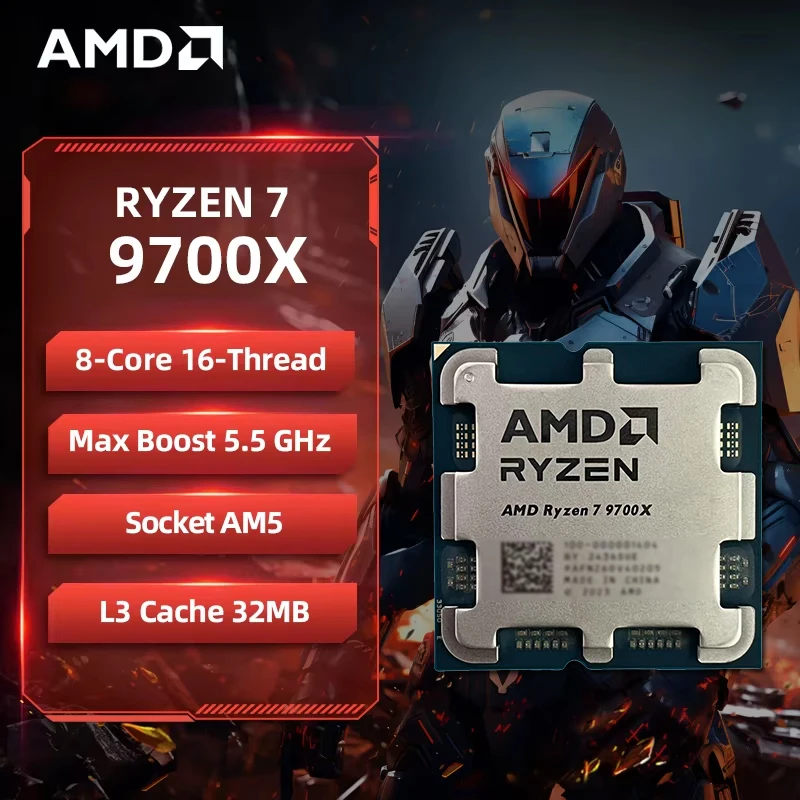 AMD Ryzen 7 9700X AMD R7 9700X - огляд і ціна Amd Cpu Ryzen 7