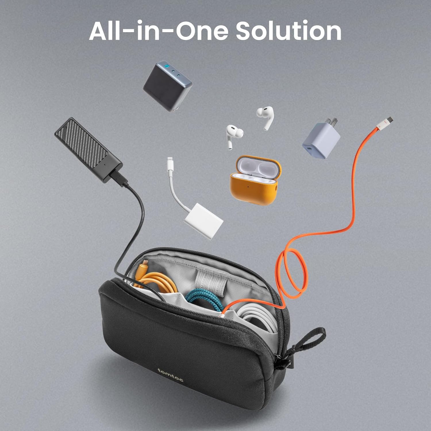 Electronics Organizer Travel C - огляд і ціна Tech Accessories Organizer Pouch