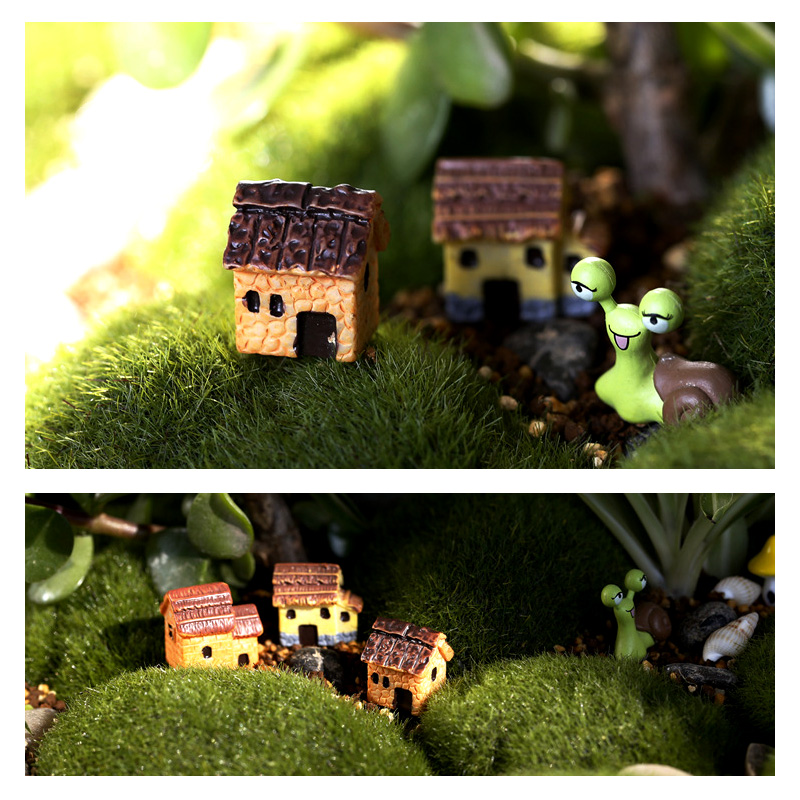 Mini Small House Figurine Resi - огляд і ціна Tech House Accessories
