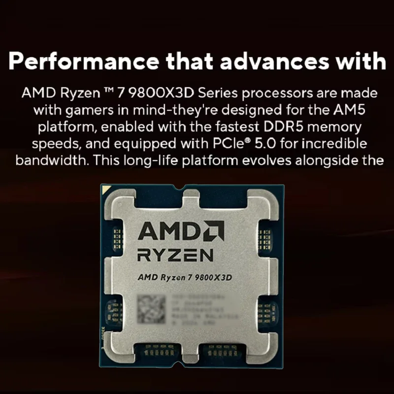 AMD Ryzen 7 9800X3D R7 9800X3D - огляд і ціна Amd Cpu Ryzen 7