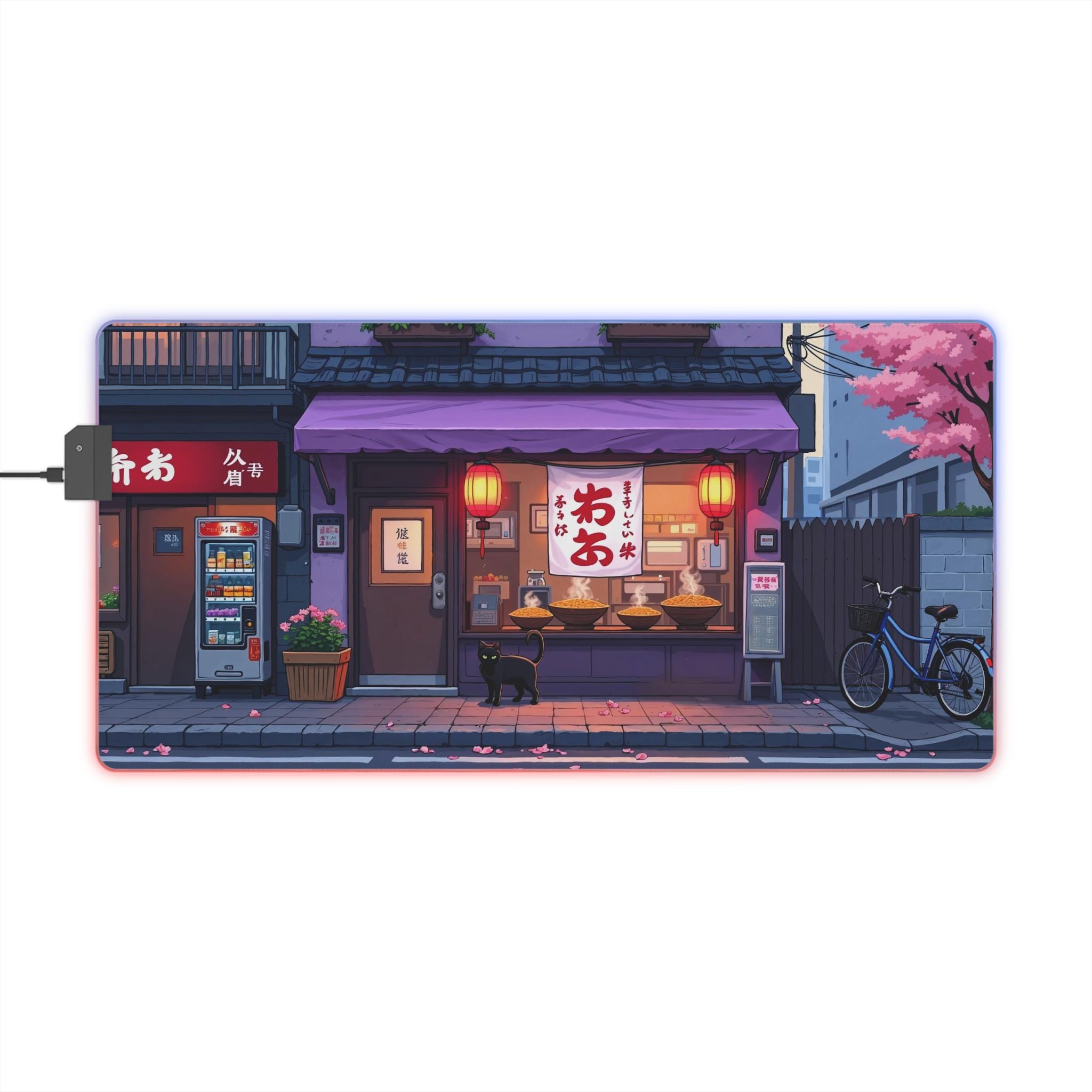 Japanese Ramen Shop Mouse Pad, - огляд і ціна Japanese Tech Accessories