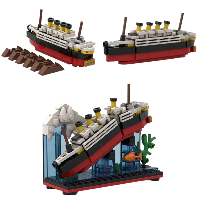 Titanic Break In Half With Cas - огляд і ціна Tech Diving Accessories
