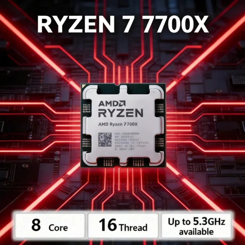 AMD Ryzen 7 7700X R7 7700X 8 C - огляд і ціна Amd Cpu Ryzen 7