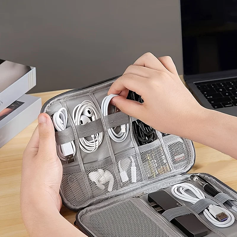 1 Pack Portable Electronic Acc - огляд і ціна Tech Accessories Organizer Pouch