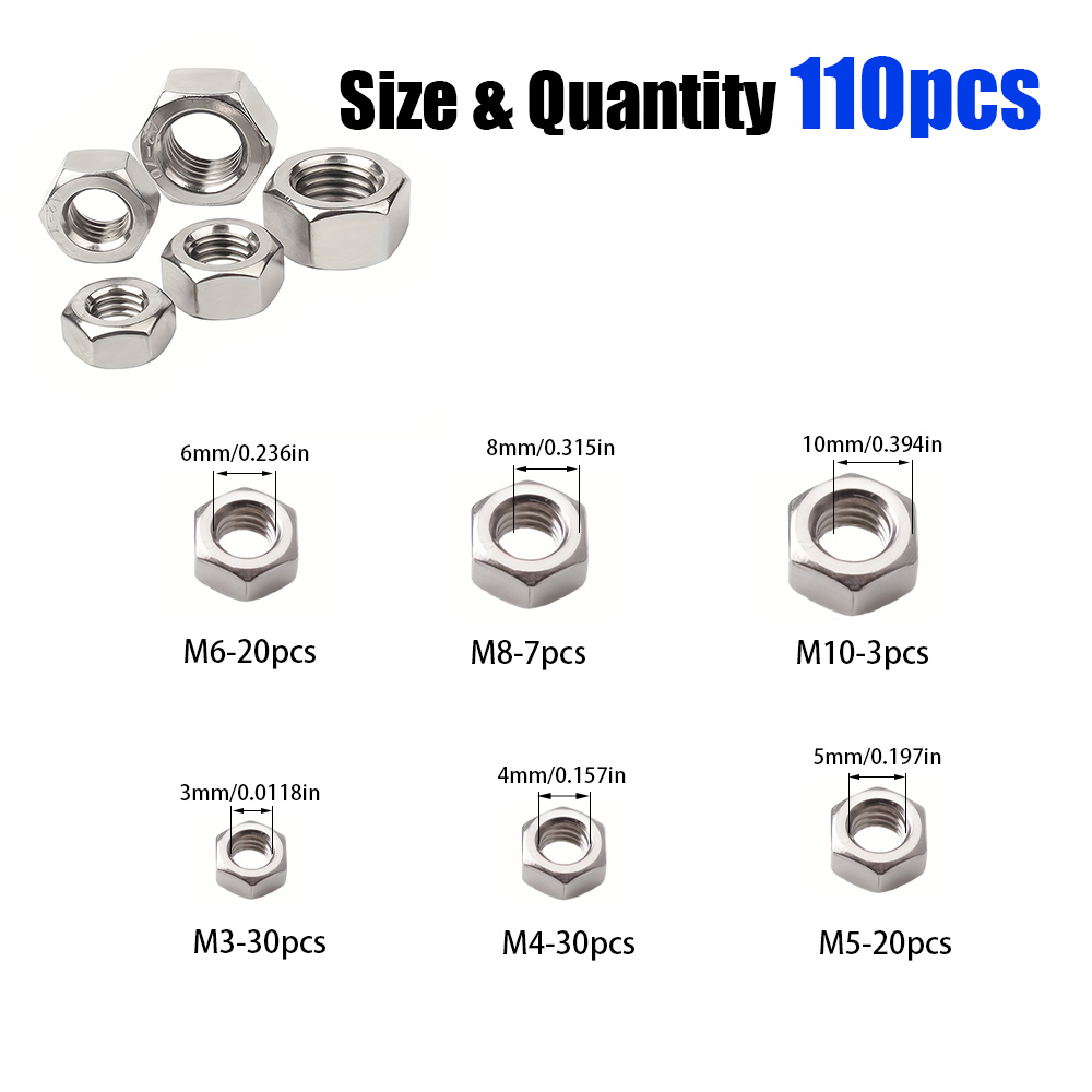 110-Piece Set of Stainless Ste - огляд і ціна Tech House Accessories