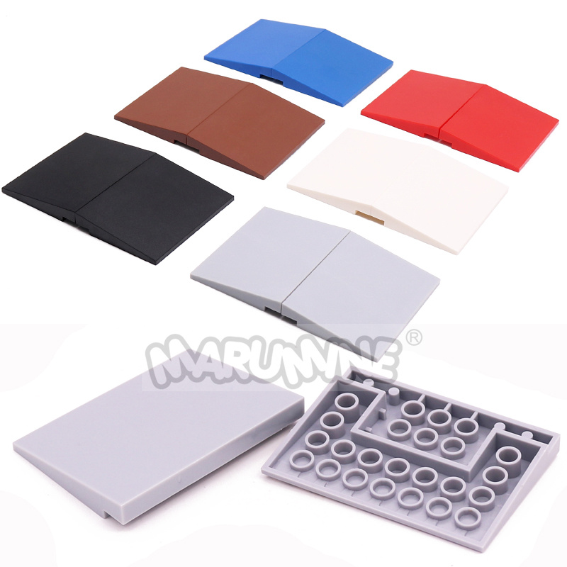 10PCS MOC City Brick Roof 6x8  - огляд і ціна Tech House Accessories